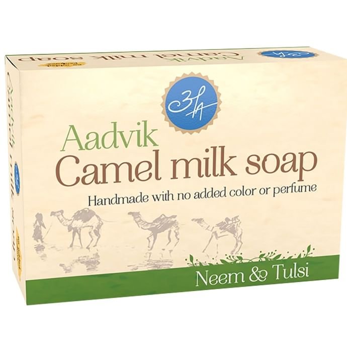 Aadvik Camel Milk Soap Neem & Tulsi