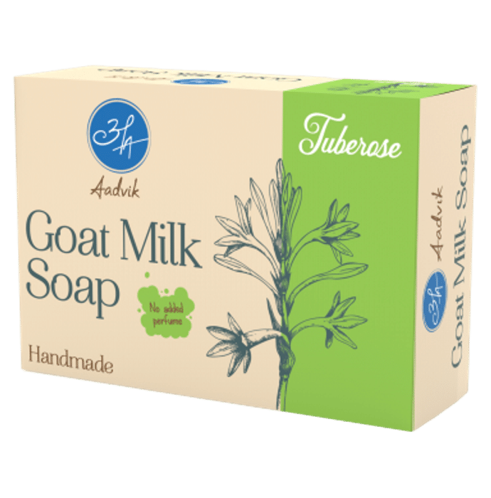 Aadvik Handmade Goat Milk Soap Tuberose