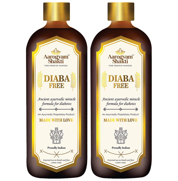 Aarogyam Shakti Diaba Free (110ml Each)
