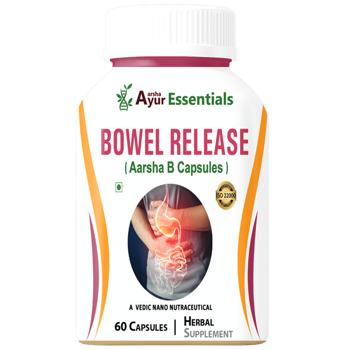 Aarsha Ayur Essentials Bowel Release Capsule