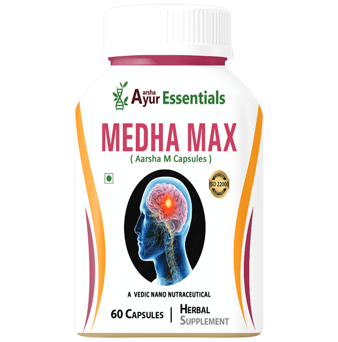 Aarsha Ayur Essentials Medha Max Capsule