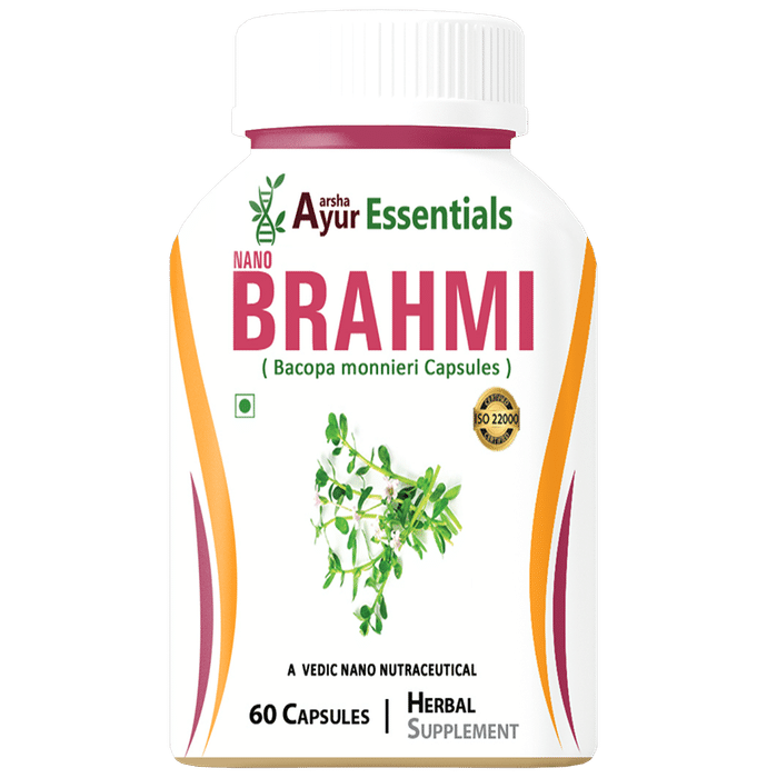 Aarsha Ayur Essentials Nano Brahmi Capsule